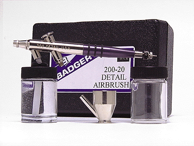 Airbrushes -- Model 200 Fine Detail Single Action Airbrush
