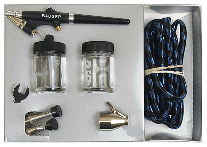 Airbrush -- Model 350 Deluxe Set - Fine/Medium/Heavy