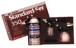 Airbrushes -- Model 350 Airbrush Basic Set w/Accessories - Medium