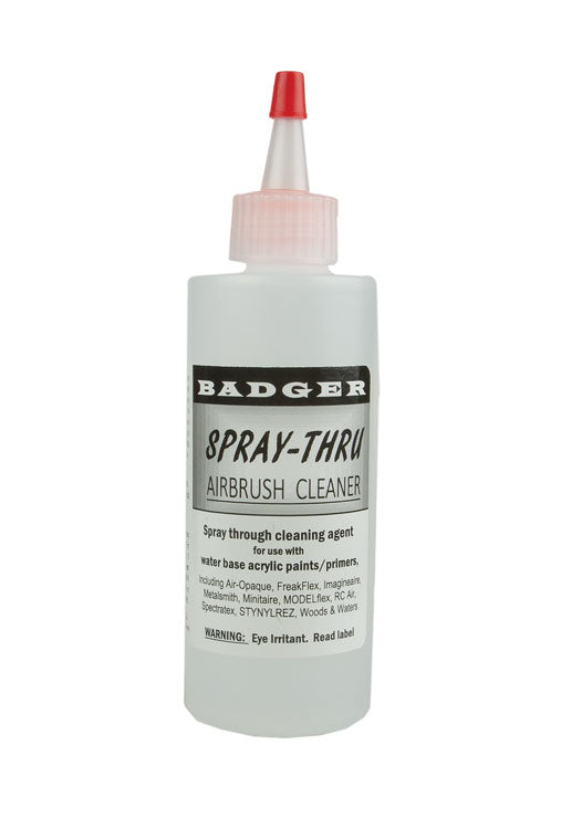 Plastic Bottle -- Spray-Thru Cleaner