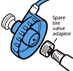 Tire Adapter w/O-Ring