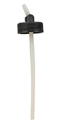 Non-Rusting Jar Adaptor for Floquil 28mm Jars (Plastic w/4-1/2" Tube) -- Fits Badger 150, 155, 175, 200, 360 Models; All Sold Separately