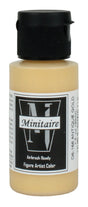 Acrylic Airbrush-Ready Color - Minitaire -- Metallic Antique Gold 1oz  30ml