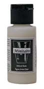 Acrylic Airbrush-Ready Clear Finish - Minitaire -- Clear Flat - 1oz  29.6mL