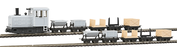 Diesel Freight Train-Only Set - Minitrains -- Undecorated