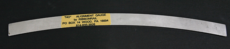 10" Track Alignment Gauges - Curved -- 20" Radius