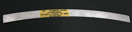 10" Track Alignment Gauges - Curved -- 22" Radius