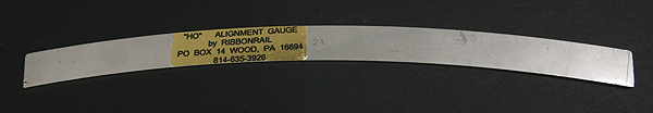 10" Track Alignment Gauges - Curved -- 24" Radius