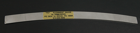 10" Track Alignment Gauges - Curved -- 26" Radius
