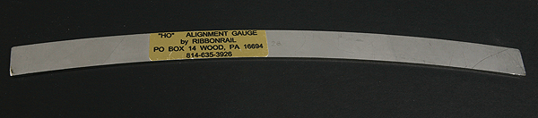 10" Track Alignment Gauges - Curved -- 28" Radius