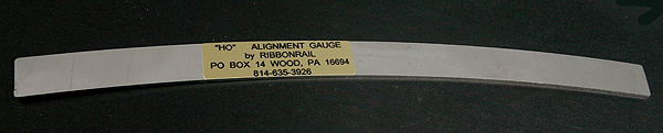 10" Track Alignment Gauges - Curved -- 32" Radius