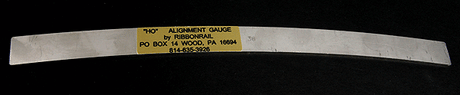 10" Track Alignment Gauges - Curved -- 36" Radius