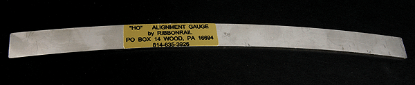 10" Track Alignment Gauges - Curved -- 36" Radius