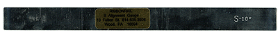 Track Alignment Gauges - Straight -- 10"
