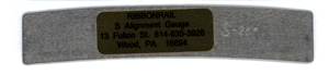 5" Track Alignment Gauges - Curved -- 26" Radius