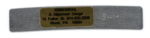 5" Track Alignment Gauges - Curved -- 47" Radius
