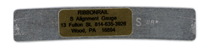 5" Track Alignment Gauges - Curved -- 48" Radius
