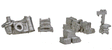 Assorted Street Stuff -- Unpainted pkg(5)-1