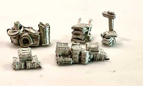 Assorted Street Stuff -- Unpainted pkg(5)-2