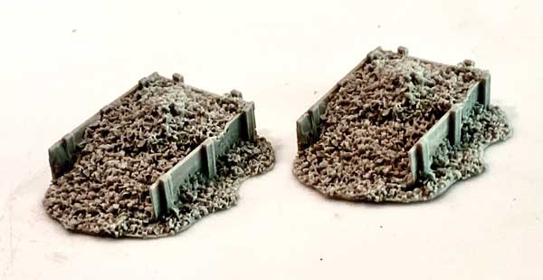 Coal Bin -- Unpainted Resin Castings pkg(2)