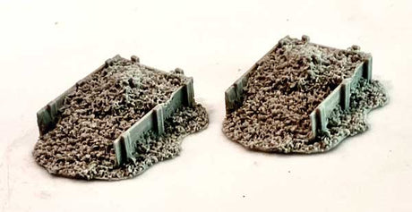 Coal Bin -- Unpainted Resin Castings pkg(2)
