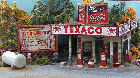 Bud Smiley's Gas Stop -- Kit - 3 x 4-1/2"  7.6 x 11.4cm