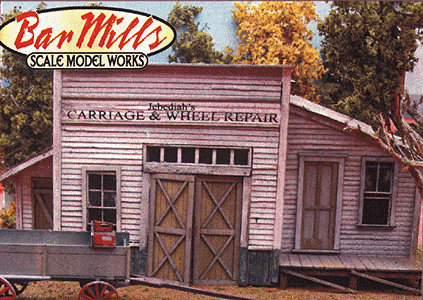 Henry Street Garage -- Laser-Cut Wood Kit-1