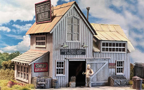 Henry Street Garage -- Laser-Cut Wood Kit-2