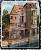 Potters Pub -- Laser-Cut Wood Kit - 5-1/4 x 4" 13.3 x 10.2cm-1