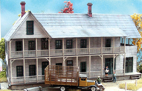 Laser-Cut Wood Kit -- Ice House at Cranberry Yard-1