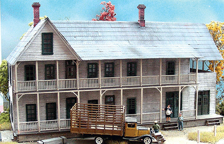 Laser-Cut Wood Kit -- Ice House at Cranberry Yard-1
