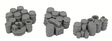 Keg & Crate Assortment -- Unpainted - 3 Groupings