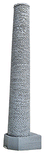 Industrial Smoke Stack -- Unpainted Kit - 5"  12.7cm Tall