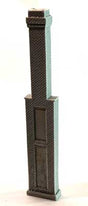 Unpainted Resin Casting -- Two-Story Chimney
