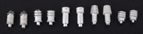 Small Roof Vents -- Unpainted Metal Castings pkg(10)-1