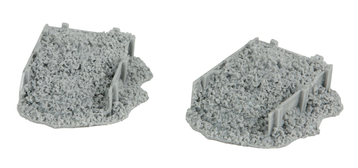 Coal Bin -- Unpainted Resin Castings pkg(2)