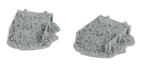 Coal Bin -- Unpainted Resin Castings pkg(2)