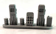 Gas Pump Island -- Unpainted Resin Casting