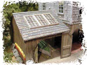 Shake-Style Laser Cut Shingles -- Bark Brown-2
