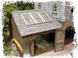 Shake-Style Laser Cut Shingles -- Bark Brown-2
