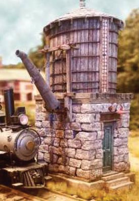 Laser-Cut Kit -- Cranberry Yard Water Tower