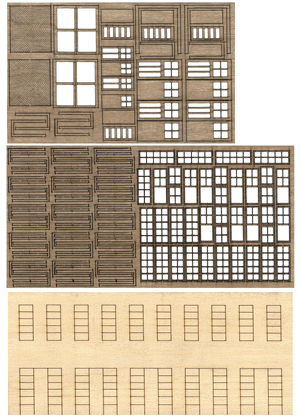 Modular Structure - Kit (Laser-cut) -- The 1-Kit(TM)