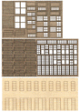 Laser-Cut Modular Structure Kit -- "The 1-Kit"(TM)