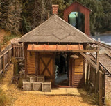 Cranberry Yard Maintenance Shed -- Laser-Cut Wood Kit-3