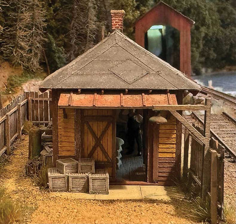 Cranberry Yard Maintenance Shed -- Laser-Cut Wood Kit-3