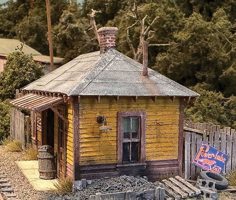 Cranberry Yard Maintenance Shed -- Laser-Cut Wood Kit-4