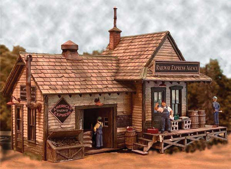 REA Depot at Cranberry -- Laser-Cut Wood Kit-2