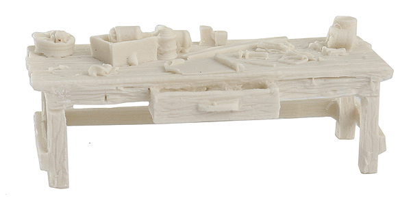 Workbench -- Unpainted Resin Casting