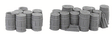 Clusters of Kegs -- Unpainted Resin Castings - 2 Groupings