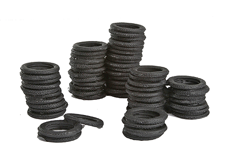Tire Stacks -- Unpainted
